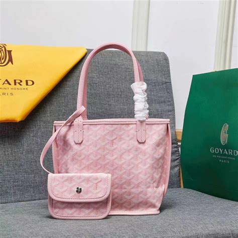 goyard mini tote bag pink|anjou mini bag price 2023.